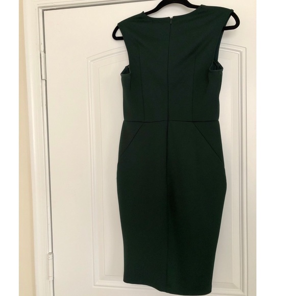 Deep Green Cocktail Dress - Picture 2 of 2